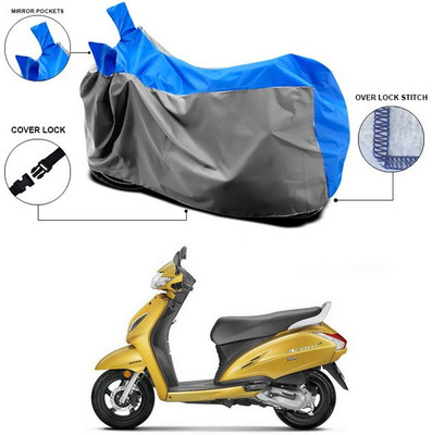 ANTHUB Waterproof Two Wheeler Cover for Honda(Activa 6G, Blue)
