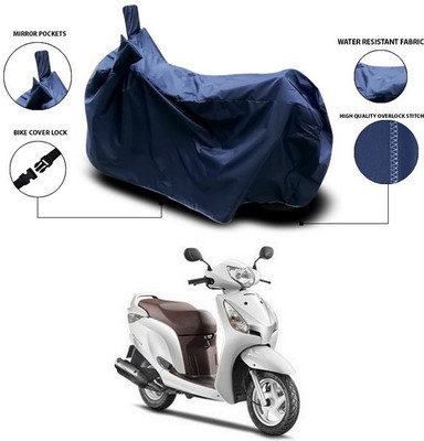 ANTHUB Waterproof Two Wheeler Cover for Honda(Aviator, Blue)