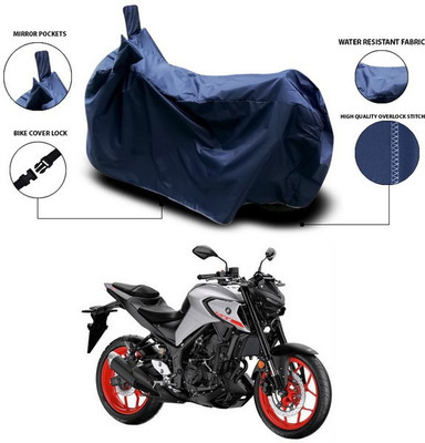 SEBONGO Waterproof Two Wheeler Cover for Yamaha(MT 9, Blue)