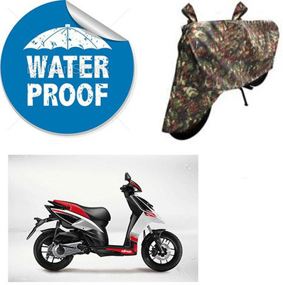 Mdstar Waterproof Two Wheeler Cover for Aprilia(SR 125, Multicolor)