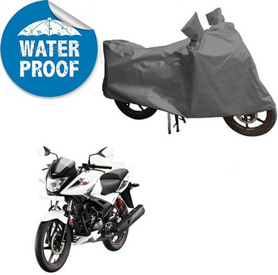 RPSENTTERPR Waterproof Two Wheeler Cover for Hero(Ignitor, Grey)