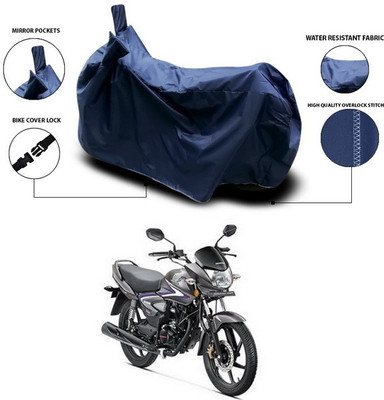 ANTHUB Waterproof Two Wheeler Cover for Honda(CB Shine, Blue)