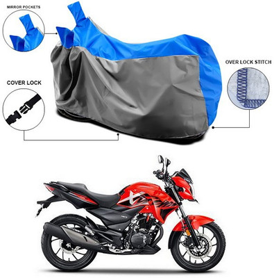 ANTHUB Waterproof Two Wheeler Cover for Hero(Xtreme 200R, Blue)