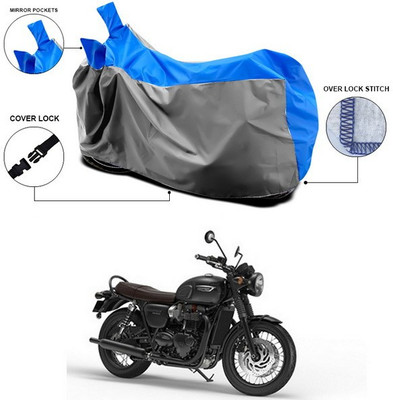 ANTHUB Waterproof Two Wheeler Cover for Triumph(Blue)