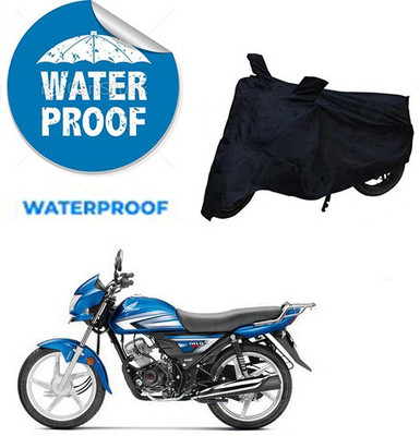 RPSENTTERPR Waterproof Two Wheeler Cover for Hero(CD 110 Dream, Black)