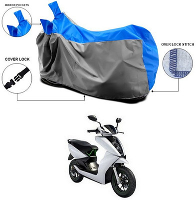 Rhtdmm Waterproof Two Wheeler Cover for Universal For Bike(Blue)
