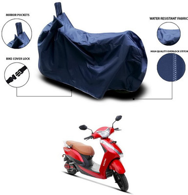 ANTHUB Waterproof Two Wheeler Cover for Ampere(Magnus, Blue)