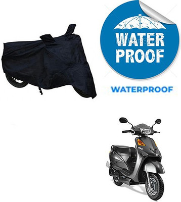 RPSENTTERPR Waterproof Two Wheeler Cover for Indus(Yo Spark, Black)