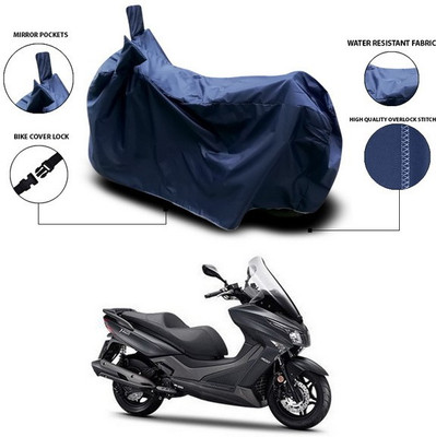 SEBONGO Waterproof Two Wheeler Cover for 22Motors(Blue)