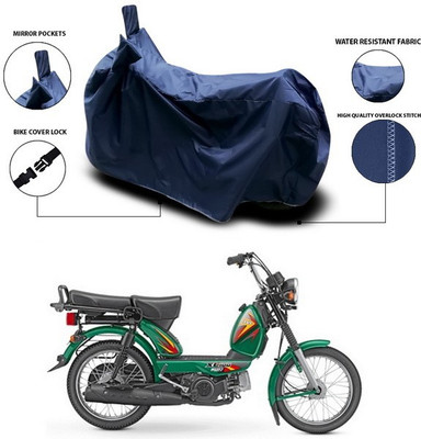 ANTHUB Waterproof Two Wheeler Cover for TVS(Heavy Duty Super XL, Blue)