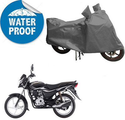 RPSENTTERPR Waterproof Two Wheeler Cover for Bajaj(Platina 100 DTS-i, Grey)