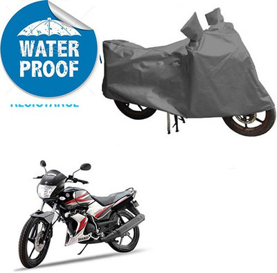 RPSENTTERPR Waterproof Two Wheeler Cover for Yamaha(SS 125, Grey)