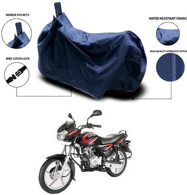 ANTHUB Waterproof Two Wheeler Cover for Bajaj(Discover 125 DTS-i, Blue)