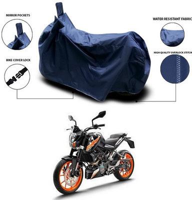 ANTHUB Waterproof Two Wheeler Cover for KTM(Duke 200, Blue)
