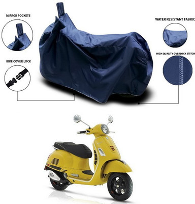 MEGA MARTZZ Waterproof Two Wheeler Cover for Vespa(Vespa VXL 150, Blue)