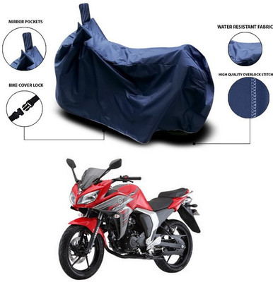 SEBONGO Waterproof Two Wheeler Cover for Yamaha(Fazer, Blue)