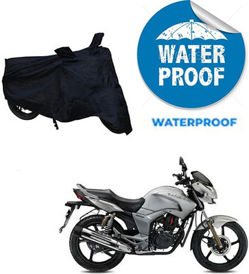 RPSENTTERPR Waterproof Two Wheeler Cover for Hero(Hunk, Black)