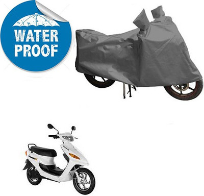 RPSENTTERPR Waterproof Two Wheeler Cover for Indus(Yo Electron, Grey)