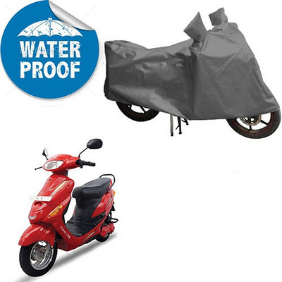 RPSENTTERPR Waterproof Two Wheeler Cover for Hero(E Sprint, Grey)