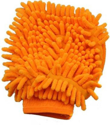 FOZIA Microfiber Vehicle Washing  Hand Glove(Pack Of 1)