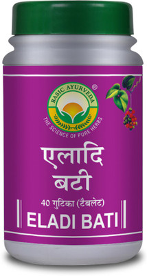 Basic Ayurveda Eladi Bati(Pack of 3, 120 Tablets)
