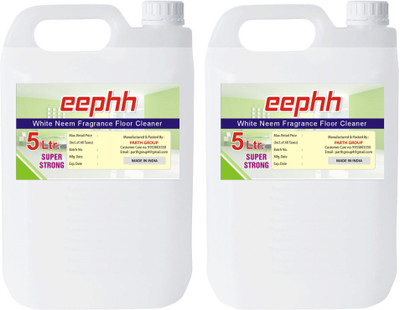 EEPHH 10 Litre Neem Fragrance White Phenyl Disinfectant, Premium Best in Quality Gives Shine on the floor with Natural Neem Fragrance NEEM NEEM(2 x 5000 ml)