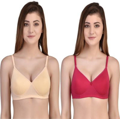 jrtcreation Women Push-up Heavily Padded Bra(Multicolor)