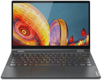 Lenovo Yoga C640 Core i5 10th Gen - (8 GB/512 GB SSD/Windows 10 Home) C640-13IML 2 in 1 Laptop(13.6 inch, Iron Grey, 1.35 kg, With MS Office)