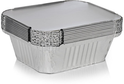 Modi Household Aluminium Utility Container  - 450 ml(Pack of 75, Silver)