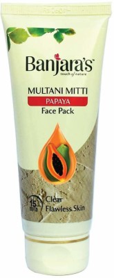 Banjaras Multani Mitti Papaya Face Pack (Tube) 50g(50 g)