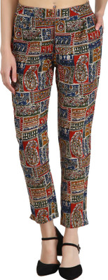 Jaipur Attire Regular Fit Women Multicolor Trousers