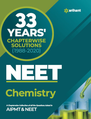 33 Year's Chapterwise Solutions CBSE AIPMT & NEET Chemistry 2021(English, Paperback, unknown)