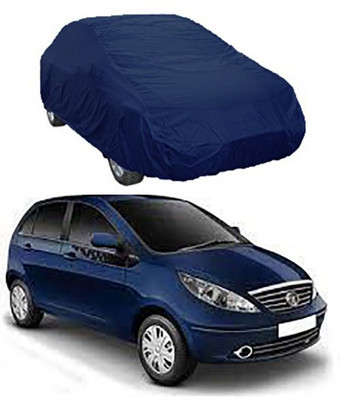 Billseye Car Cover For Tata Indica Vista (Without Mirror Pockets)(Blue)