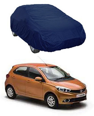 Billseye Car Cover For Tata Tiago (Without Mirror Pockets)(Blue)