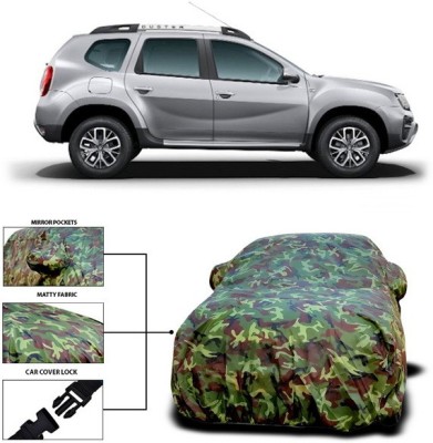 SEBONGO Car Cover For Renault Duster (With Mirror Pockets)(Multicolor, For 2019, 2020, 2021, 2022, 2023 Models)