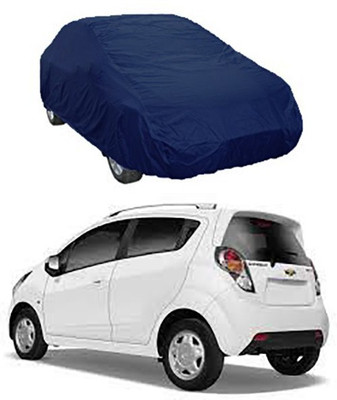 Billseye Car Cover For Chevrolet Beat (Without Mirror Pockets)(Blue)