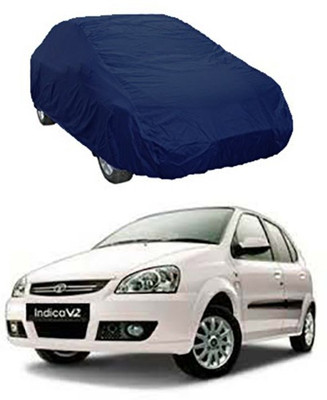 Billseye Car Cover For Tata Indica V2 (Without Mirror Pockets)(Blue)