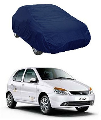 Billseye Car Cover For Tata Indica eV2 (Without Mirror Pockets)(Blue)