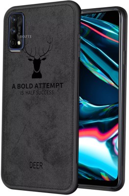 BOZTI Back Cover for Realme 7 Pro(Black, Grip Case, Pack of: 1)