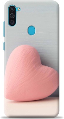 Loffar Back Cover for Samsung Galaxy M11(Pink, Shock Proof, Pack of: 1)