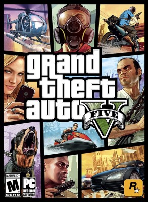 GTA V PC DVD (Offline Only) Complete Games (Computer Edition)(PC Games, for PC)