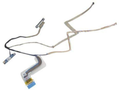SellZone Laptop LCD LED Screen Video Display Cable for Dell Latitude E6410 P/N DC02C000L0L Combo Set Designed for Gaming(Black)
