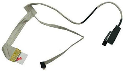 SellZone Laptop LCD Screen Display Cable-04 Combo Set Designed for Gaming(Black)