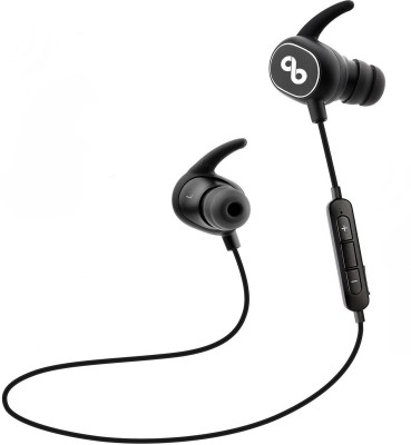 CrossBeats Pulse Bluetooth Headset(Black, In the Ear)