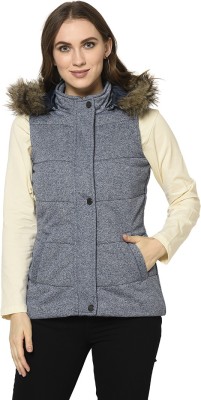 TRUFIT Sleeveless Solid Women Jacket