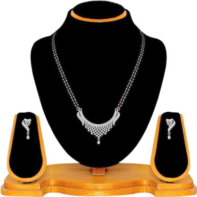 SKS CREATION Alloy Silver Jewellery Set(Pack of 1)