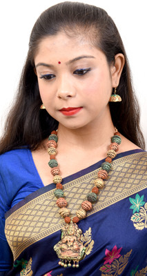 Devi creation Terracotta Multicolor Jewellery Set(Pack of 1)