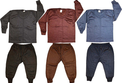 Vaquita Top - Pyjama Set For Baby Boys & Baby Girls(Multicolor, Pack of 1)