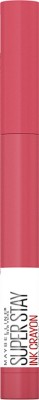 MAYBELLINE NEW YORK Super Stay Ink Crayon Lipstick, Change Is Good, 1.2g(Pinks, 1.2 g)