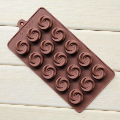 CELESTIAL INTERNATIONAL Chocolate silicon mould with Rose pattern, Mini Baking Molds, Non Stick Hard Gummy Candy, BPA Free Candy Making Mold,Cake Decoration craft Chocolate Mould(Pack of 1)